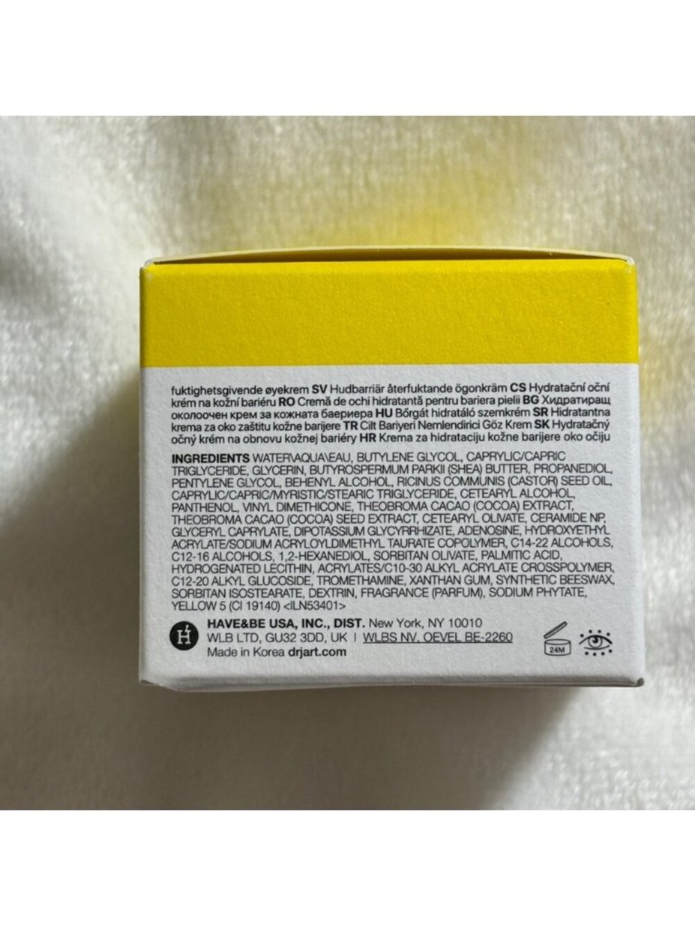 Dr. Jart+ Ceramidin Skin Barrier Moisturizing Eye Cream 15ML - Picture 5 of 7